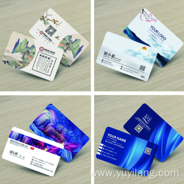 Hot stamping Paper name card printing